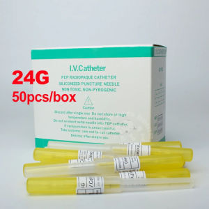 50pcs IV Cannula Pen Type Intravenous Injection Catheter 20G 22G 24G 26G Veterinary Suppliers