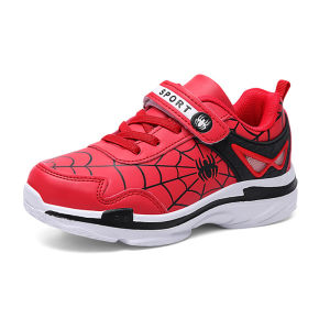 318เด็กอินเทรนด์รองเท้าเด็กลื่นรองเท้าผ้าใบ PU หนังเด็กรองเท้าผ้าใบกลางแจ้ง Cal กีฬารองเท้าเทนนิส