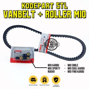Vanbelt Roller Mio SPorty | Vanbelt Roller Mio Smile | Vanbelt set roller Mio Sporty | Vanbelt Mio Soul Carbu | Vanbelt Roller Fino Carbu 9 gram | Vanbelt Roller Nouvo Z 10 gram | Vanbelt Roller Mio Lama | Vbelt Roller Mio Karbu 5TL