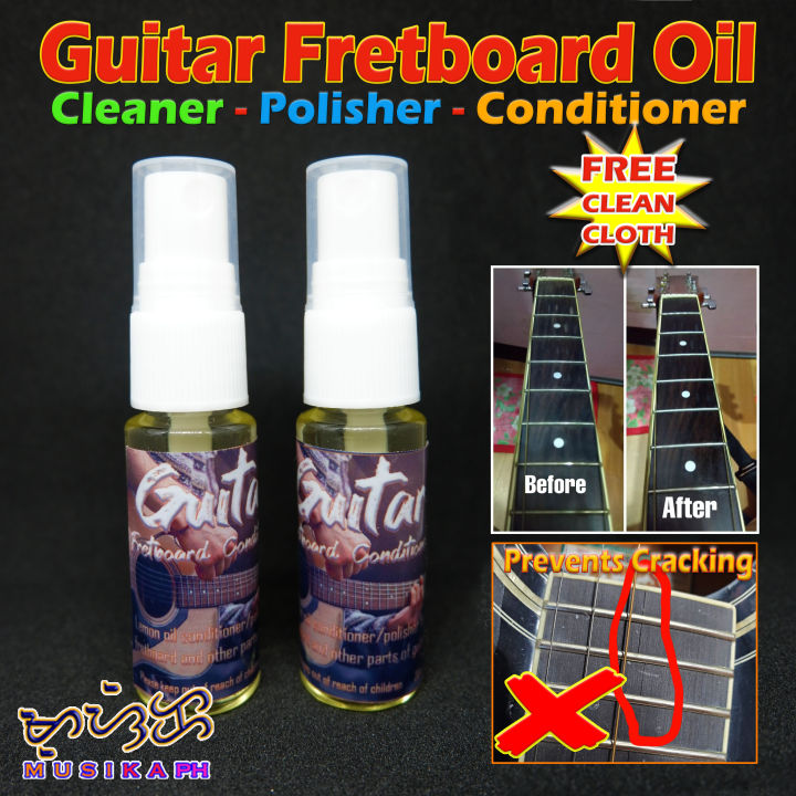 Guitar cleaning outlet oil