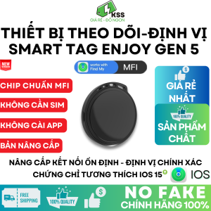 Thiết bị theo dõi định vị toàn cầu Smart Tag - Chuẩn MFI - Tương Thích App Find My IP -KSS