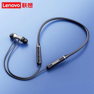 Lenovo XE05 MAX Wireless Bluetooth 5.0 Earphone Stereo Noise Reduction Earbuds Waterproof Sports Headset Magnetic Neckband Headphone With Mic for IOS Android Universal