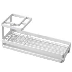 Sincecu All-in-One Bathroom Toothbrush Holder Countertop Tooth Cup & Mouthwash Cup Rack