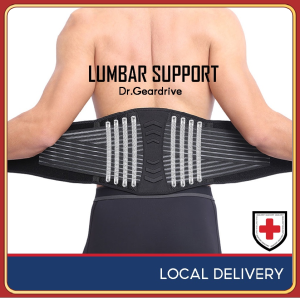 Lumbar Support Belt for Lower Back Pain Relief Breathable Waist Support Belt for Men/Women Herniated Disc Sciatica Scoliosis Max Support with Steel