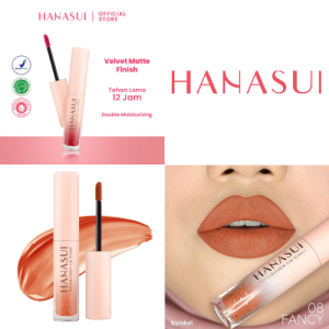 HANASUI Mattedorable Lipcream Pewarna Bibir Lipstik Cair Tahan Lama Air Ombre Waterproof