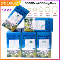 5000Pcs/Box Dental Orthodontic Rubber Band Ortho Elastics Latex Braces Non-toxic Tool Zoo Pack Traction Rings 5.0OZ High-quality. 