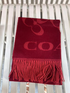 Autumn Winter Women Scarf Letter Wool Shawl Thick Warm Cashmere Winter Double-Sided Classic Women Scarf