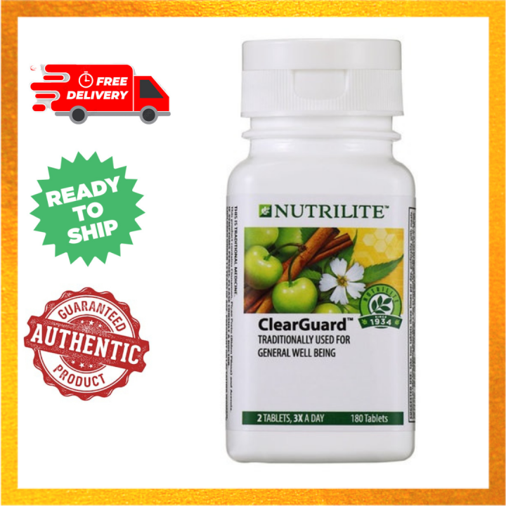 Amway Nutrilite ClearGuard - 180 Tab 100% Amway Original Supplement ...