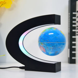 EU Plug Floating Magnetic Levitation Globe LED World Map Electronic Antigravity Lamp Novelty Ball Light Home Decoration Birthday Gifts
