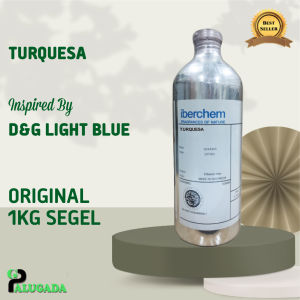 BIBIT PARFUM MURNI TURQUESA / D&G LIGHT BLUE IBERCHEM 1KG SEGEL
