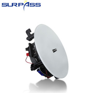 5.25 inch Ceiling Speaker Powerful 25W HiFi Stereo Loudspeaker PA System Public Address System Background Music Subwoofer Single piece