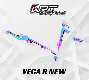 Striping Vega R New-Stiker lis Decal Vega R New Rainbow (2006-2009)
