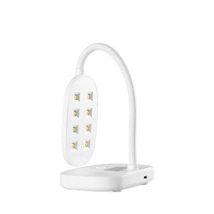 DECINIEE J3 Collapsible Desktop Nail Lamp Portable USB UV Gel Curing Lamp 8 LED Desktop Nail Lamp Fake NailPolish Glue Fast Drying