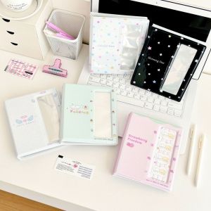 UTOPUS Large Capacity Photo Booth Album Cartoon Gift Small Card Storage Book Cute Idol Card Collect Book Cards