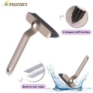 Multi-Function Bathroom Tile Floor Crevice Brush Crevice Cleaning Tool Floor Scrub Brush for Bathroom Kitchen Cleaning