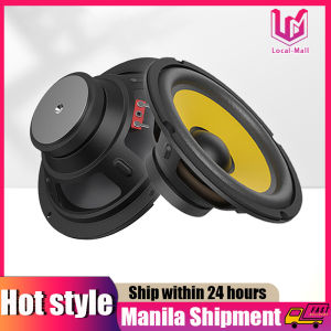 【Delivery 24 hours】6 Inch Car Speaker 100/160W HiFi Coaxial Subwoofer Universal Automotive Audio Music FullRange Frequency Car Stereo Speaker