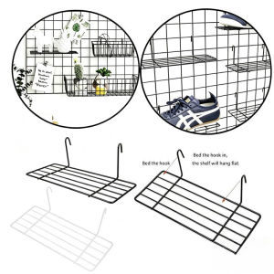 Wall Mount Flat Tray Hanging Rack Decor Photo Frame for Kitchen Utensils Entryway Shoe Small Display