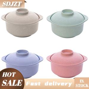 SDJZT Mì Ăn Liền bát có nắp đậy bát cơm nóng súp sinh viên phong cách Nhật Bản thực phẩm container khỏe mạnh nhà bếp Bát Bộ đồ ăn