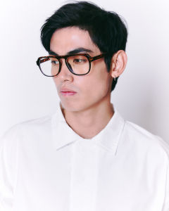 Headboyy - HB Oversized Pullover Shirt Vol.2 - เสื้อเชิ้ตโอเวอร์ไซส์ Vol.2 - สีขาว/กรม