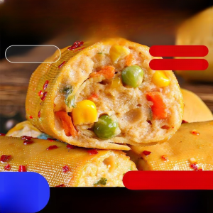 Fitness Bean Skin Chicken Rolls Dried Beans Spicy Flavor Low Fat Snacks Greedy Light Foods