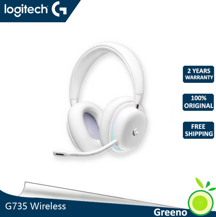 Wireless Gaming Headset Logitech G735 - LIGHTSYNC RGB, LIGHTSPEED