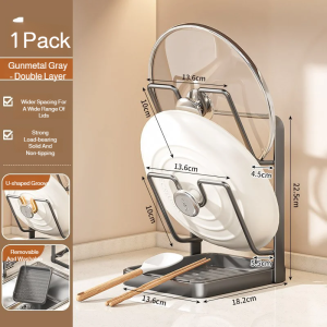 giá để nắp nồi đẹp và bền khả năng chịu tải mạnh mẽ giá để thớt chống thấm nước và chống ẩm