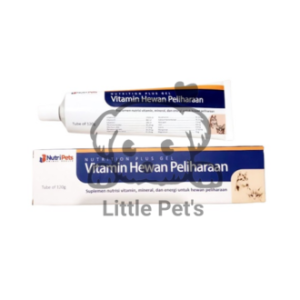NUTRI PETS - Nutrition Plus Gel Vitamin Kucing Anjing Penambah Nafsu Makan 120Gram
