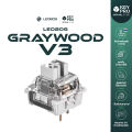 (Lubed, 10 ตัว) สวิตช์ Leobog Graywood V3 V4 Switch Linear switch สำหรับ Mechanical Keyboard สวิตช์คีย์บอร์ด. 