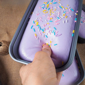 SKISOPGO Cake Squeezing Toy Squishy Bread Decompression Toy Slow Rebound Soft Boxed Cake Stress Relief Toys