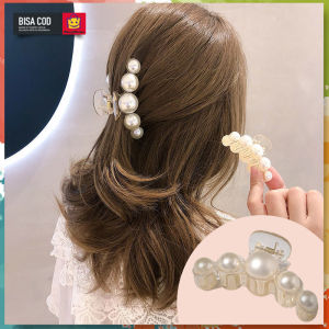 SHOPHOME - Jepit Rambut Mutiara Wanita Korea Dewasa Besar Murah Jedai Mewah Lucu Import JPT03