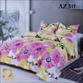 Cadar Patchwork 3 In 1 Design Baru Set Saiz Queen Bedding Hamparan Alas Tilam Bed Sheet. 