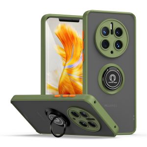 Casing For Huawei Mate 50 40 30 Pro Mate40Pro+ 2022 Phone Case Multifunctional Magnetic Ring Stand Protective Shell Matte Back Cover for Mate50 Pro 50Pro Mate50Pro