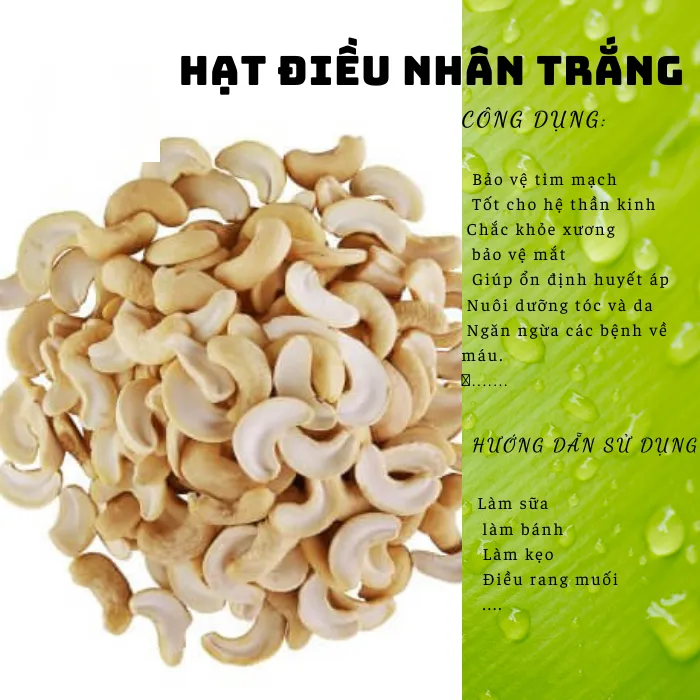 1kg Nhân Hạt Điều Sống Bể 3 Bể 4 Dùng Làm Sữa Hạt SANFOOD hạt điều sống, hạt điều tách vỏ, hạt điều dùng làm sữa, hạt dinh dưỡng cao cấp, hạt nấu sữa