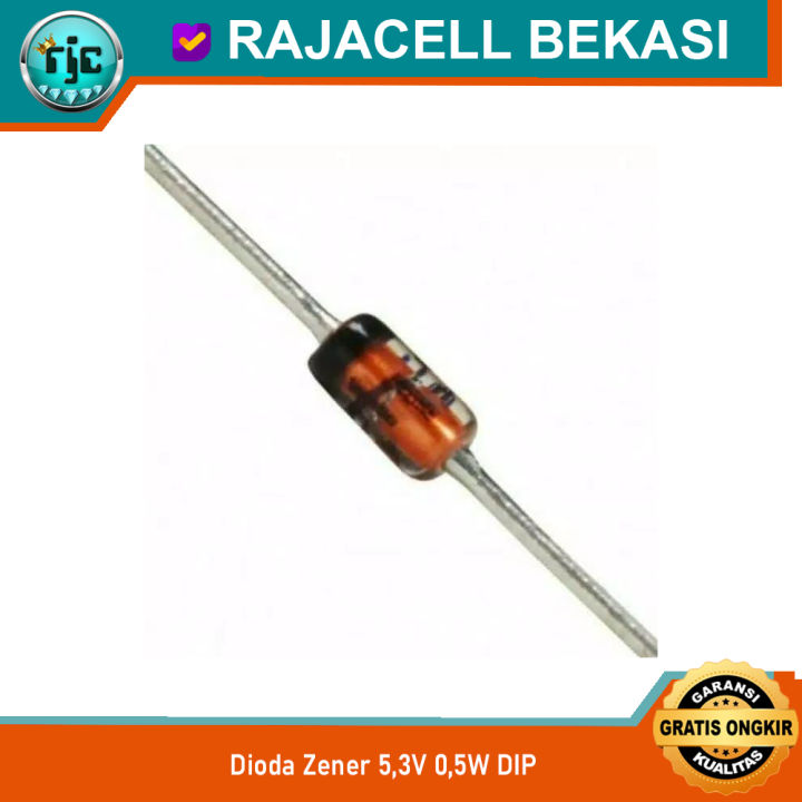Produktbild von 20 Stück Zener-Dioden ZPD / BZX83 / BZX55 – 11 V, 0,5 W, DO-35 Gehäuse