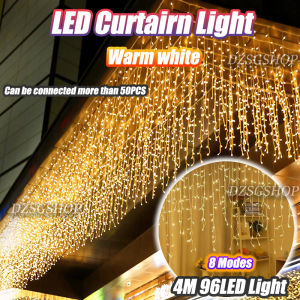 5 Meters Curtain Led Light strip 3colors Deepavali Decorative Light 11Modes Lampu Diwali 5m Fairy lights for Room decor 220V Connectable Led lighting