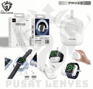 PW023 - Powerbank Smart Watch Lenyes PW-023 Magnetic Power Bank 5.000mAh Fast Charging
