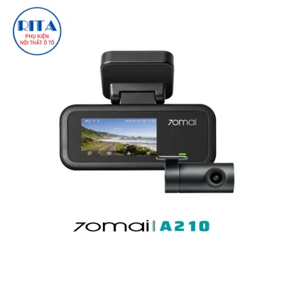 Camera hành trình 70mai A210 - Bản Quốc Tế - Hàng Chính Hãng 70Mai Vietnam - Bảo Hành 1 Năm