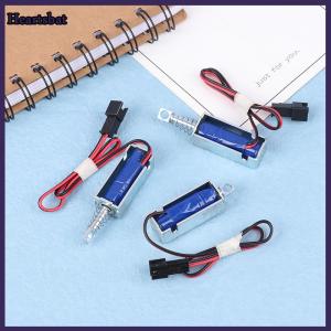 [Heartsbat] SM-0537ล็อคแม่เหล็กไฟฟ้า DC 6V 12V 24V 1.5A ล็อคแม่เหล็กไฟฟ้าโซลินอยด์เชิงเส้นสำหรับเครื่องหยอดเหรียญ2A 1.2A