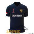 Kaos Polo Bola Baju Kerah Piala Dunia Indonesia 2023 Lengan Pendek Premium All Color Jumbo. 