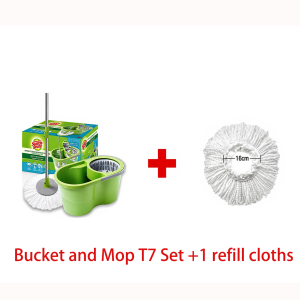 3M Scotch-Brite T7 Spin Mop Complete Set | Dual-Wash Bucket + Microfiber Mop | Free Shipping