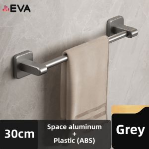 Towel Rack Toilet Perforation-Free Wall Hanger Bathroom Towel Single-Bar Double-Bar Toilet Toilet Storage Rack