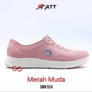 Sogo ATT SWN 524 Sepatu Slip On Wanita Karet Terbaru Lentur Nyaman Anti Air Ringan Tanpa Tali 37-40 Murah