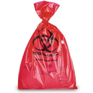 AUTOCLAVABLE MEDICAL WASTE BAG RED