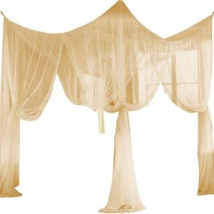 Extra Fine Polyester Square Meshes Mosquitoes Netting for Indoor and Outdoor Protection