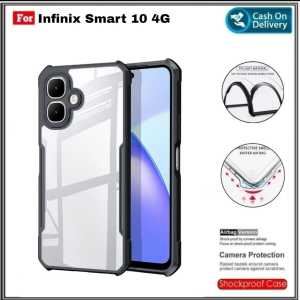 Case Infinix Smart 10 Plus 4G 8 Pro 8 HD 4 Infinix GT 10 Pro 5G Soft Hard TPU HD Transparan Mika Casing Cover