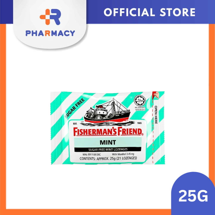 25g X 24’s FISHERMAN’S FRIEND SUGAR FREE LOZENGES [ORIGINAL / LEMON - View #7