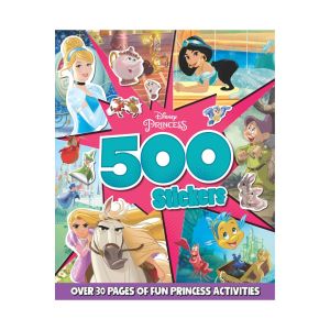 Disney Princess 500 Stickers Activity Book with activities & puzzles for kids