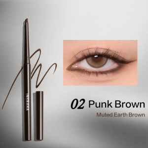 【Amelia Exclusive】INSBAHA Multi-Use Gel Eyeliner Waterproof & Sweatproof Liquid Eyeliner Smudge-Proof Eyeliner Pink Lip Liner 130mg