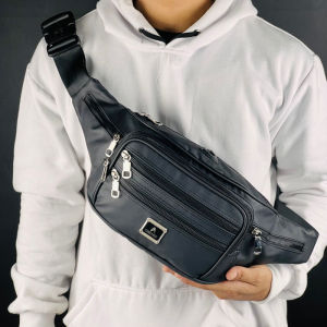 TAS SELEMPANG BAHU POLO AMSTAR WATERPROOF 7 RUANG WAIST BAG