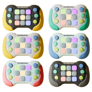 Handheld Sensory Console Toy for Kids Fun Press Game Console Puzzle Toy Perfect for Travel Use and Stocking Fillers